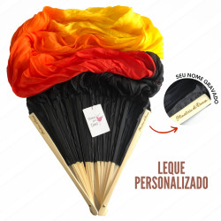 Fan Véu 2 em 1 Voi Poi Giratório