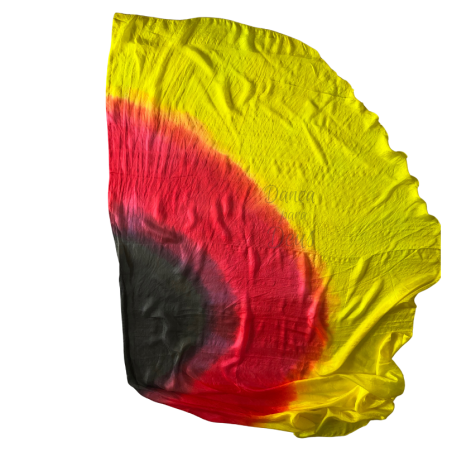 Bandeira Meio Circulo Flexível Seda