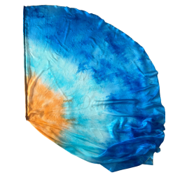 Bandeira Asa Flex Meio CIrculo Seda