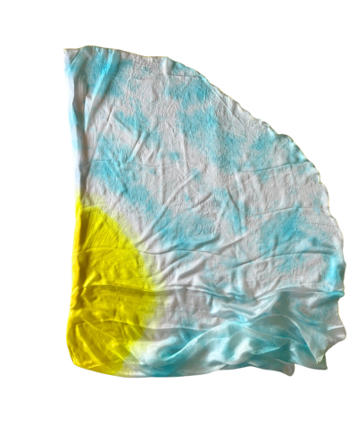 Bandeira Asa Flex Meio CIrculo Seda