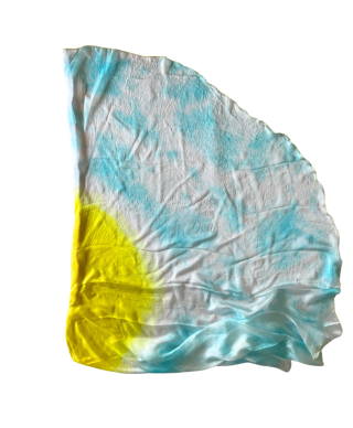 Bandeira Meio Circulo Flexível Seda